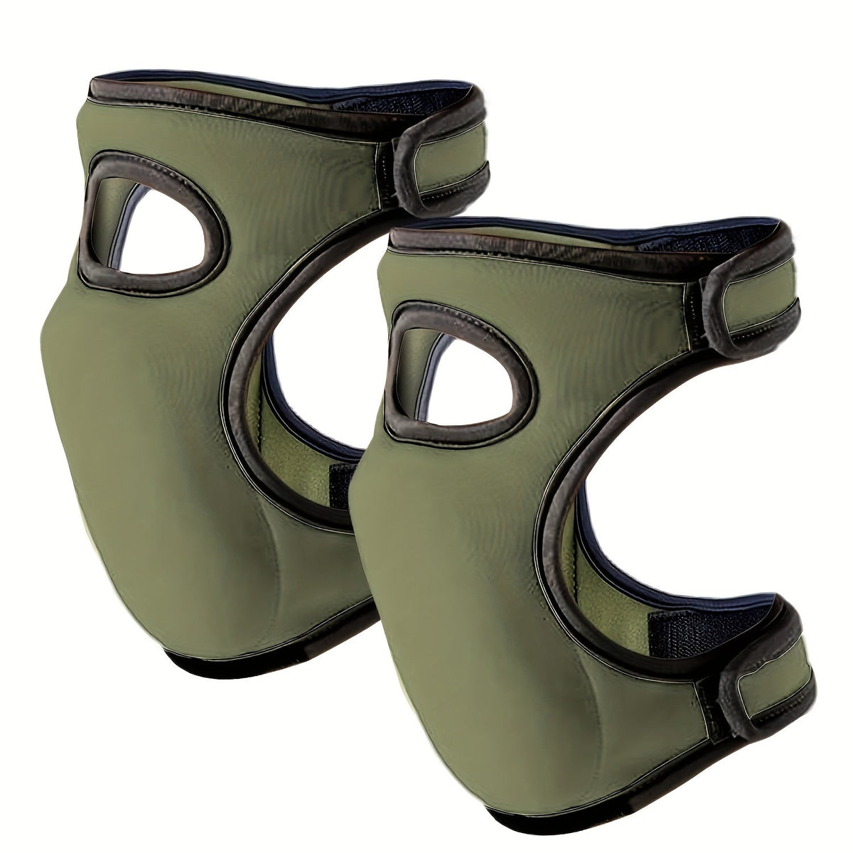 Garden Knee Pads Shock-Absorbing Non-Slip Adjustable Straps