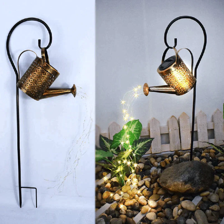 Garden Lamp Solar-Powered Rain Sound Automatic On/Off