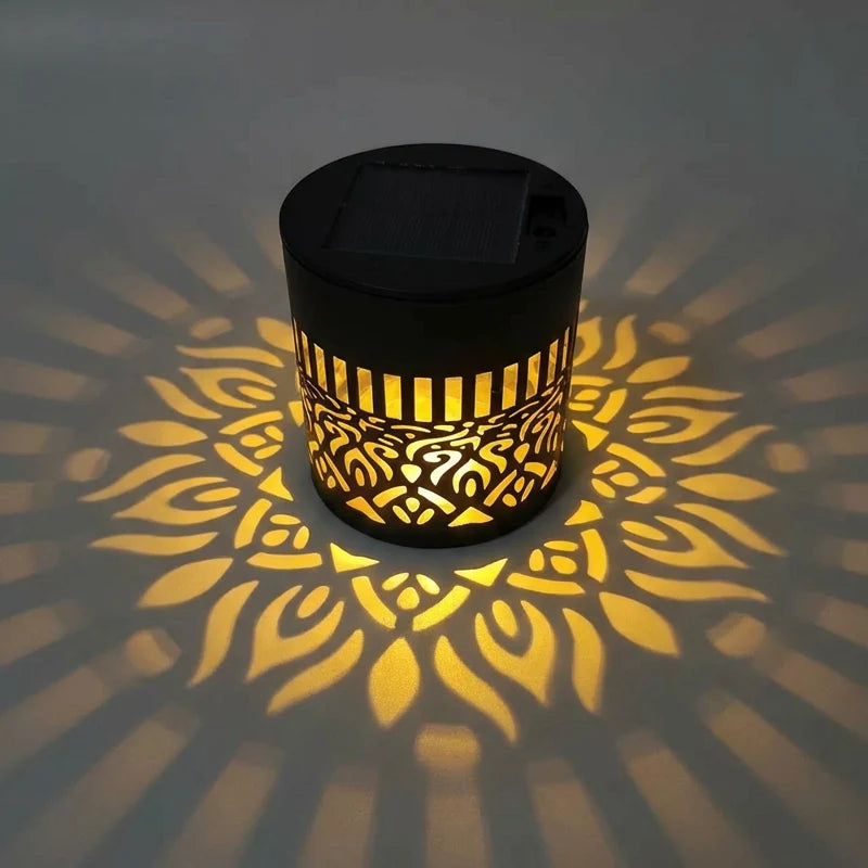 Garden Light Solar Mandala Automatic Dusk-To-Dawn Weatherproof