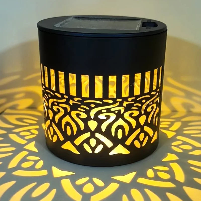 Garden Light Solar Mandala Automatic Dusk-To-Dawn Weatherproof