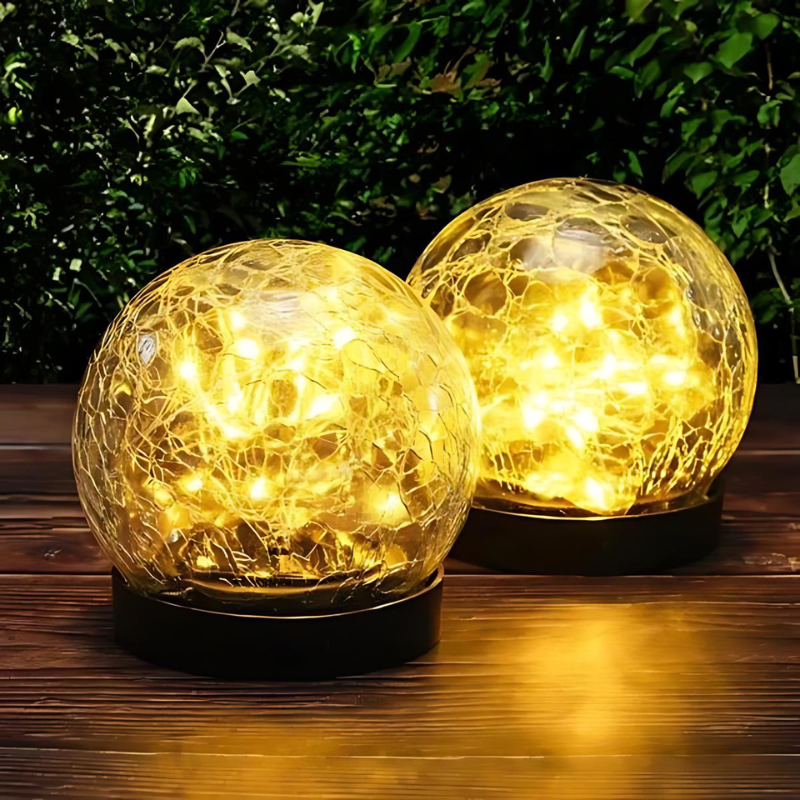 Garden Light Solar-Powered Floral Projection IP64