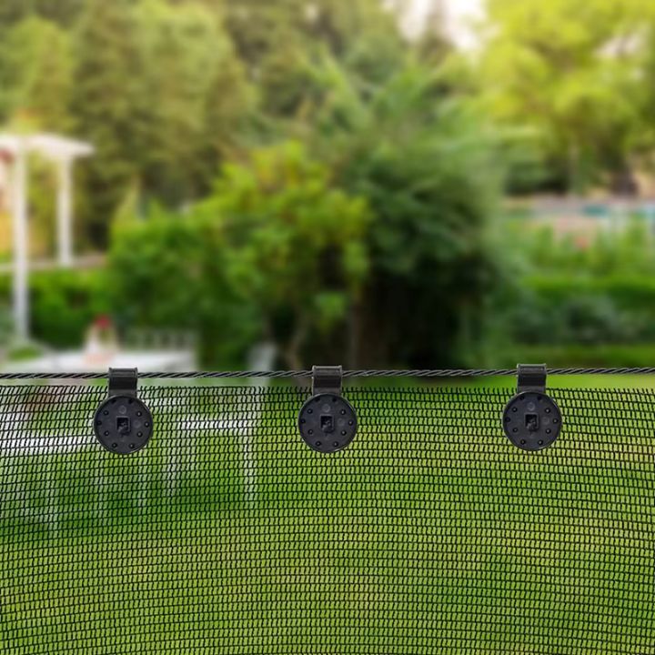 Garden Net Clips Tool-Free & UV-Resistant Pack of 50