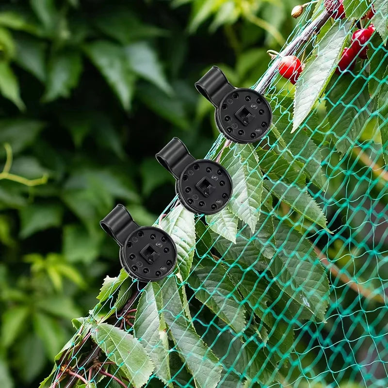 Garden Net Clips Tool-Free & UV-Resistant Pack of 50