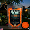 Garden Pebbles Glowing Up To 10 Hours Non-Toxic Resin