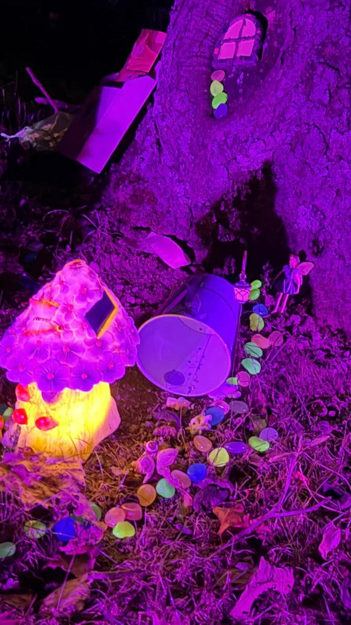 Garden Pebbles Glowing Up To 10 Hours Non-Toxic Resin
