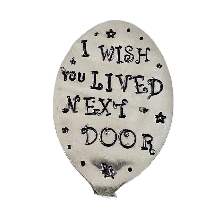 Garden Plant Marker Iron Weatherproof Inscribed Phrases