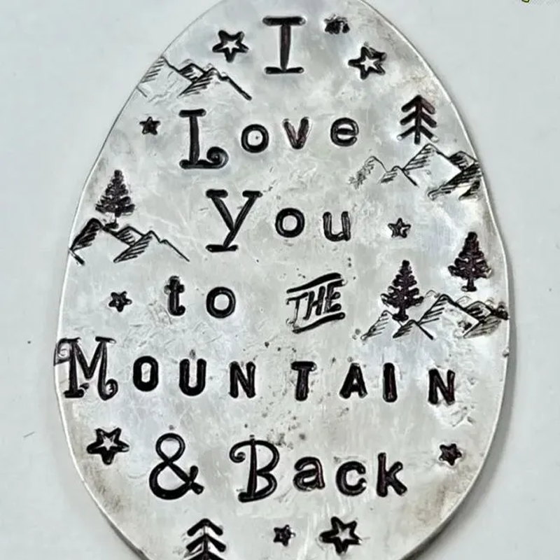 Garden Plant Marker Iron Weatherproof Inscribed Phrases