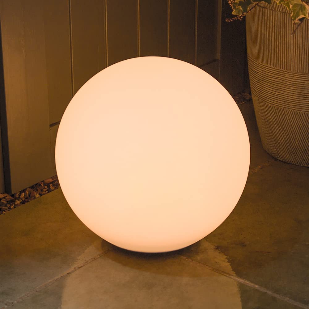Garden Sphere Light 16-Color Remote Control Weatherproof 16-Hour Battery