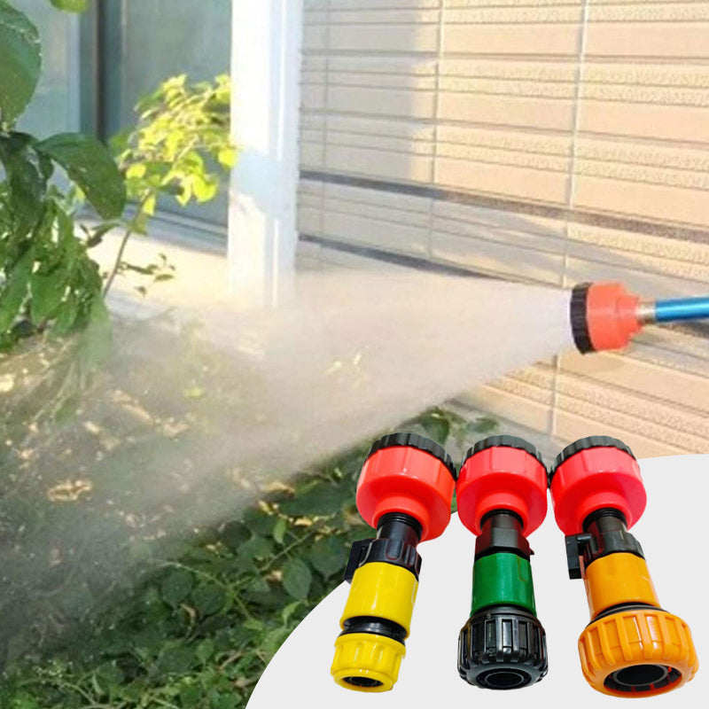 Garden Sprinkler Attachment Adjustable Spray Patterns Universal Hose Connectors