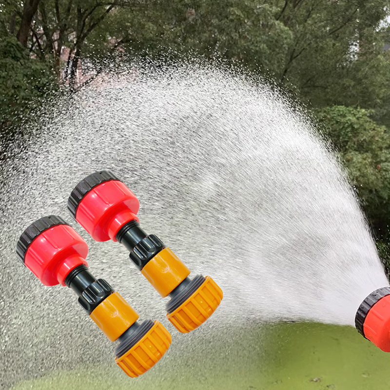 Garden Sprinkler Attachment Adjustable Spray Patterns Universal Hose Connectors