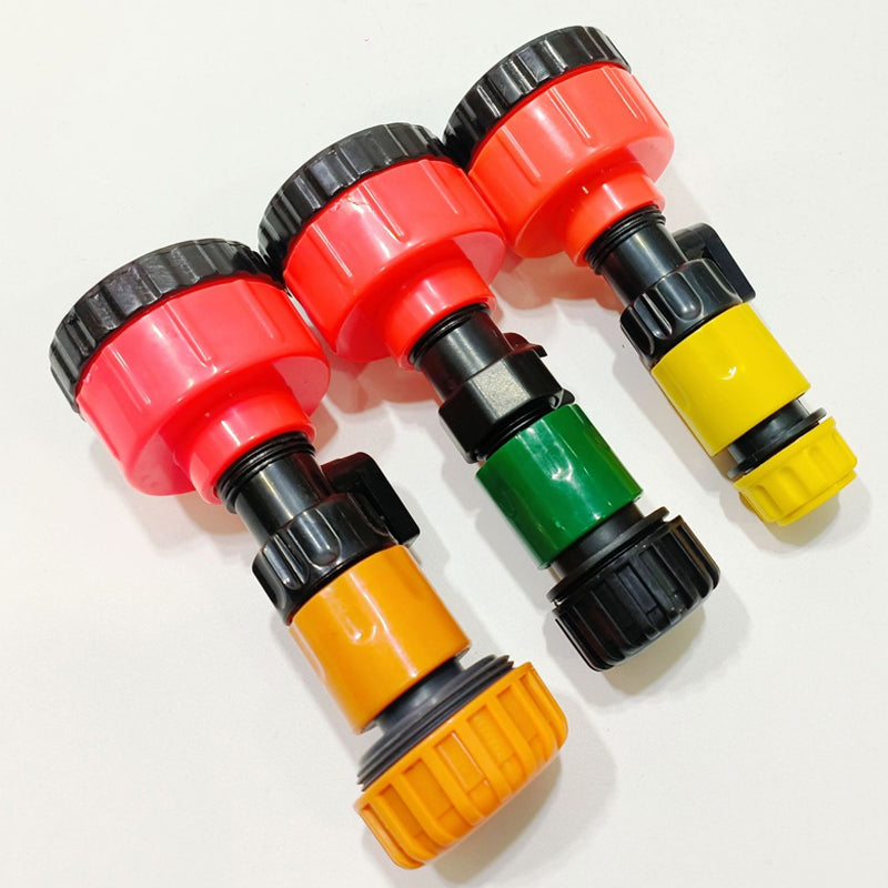 Garden Sprinkler Attachment Adjustable Spray Patterns Universal Hose Connectors