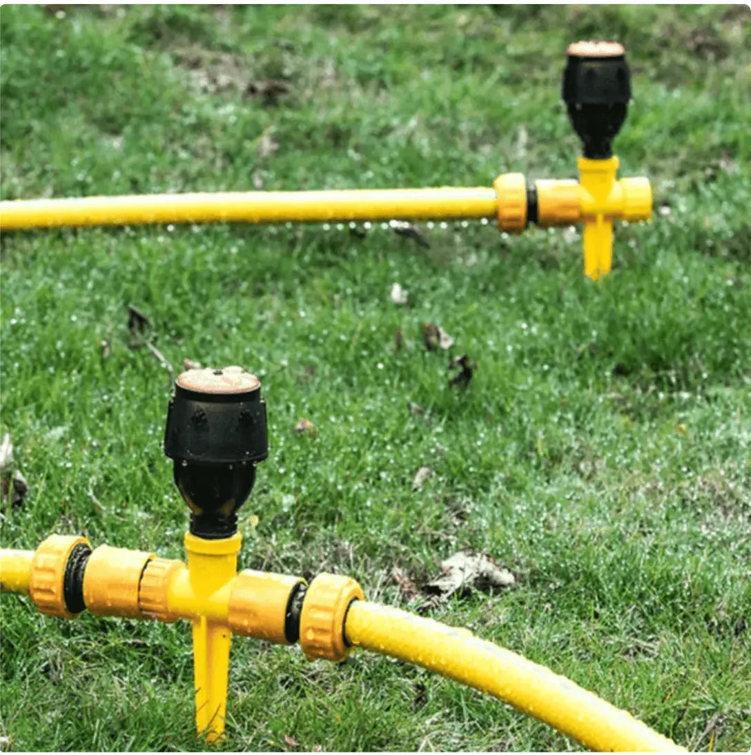 Garden Sprinkler Rotating 360° Adjustable Spray Set of 4