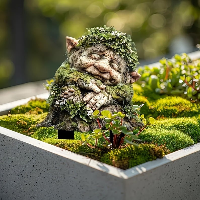 Garden Stake Weather-Resistant Acrylic Fairy-Tale Motifs