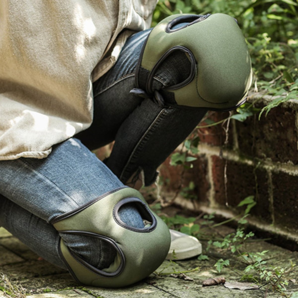 Gardening Knee Pads Ergonomic Padded Machine Washable & Non-Slip