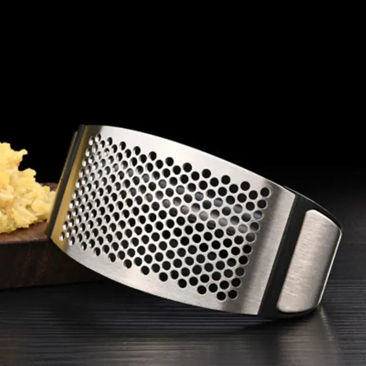 Garlic Press Gentle Rocking Action Stainless Steel No Peeling