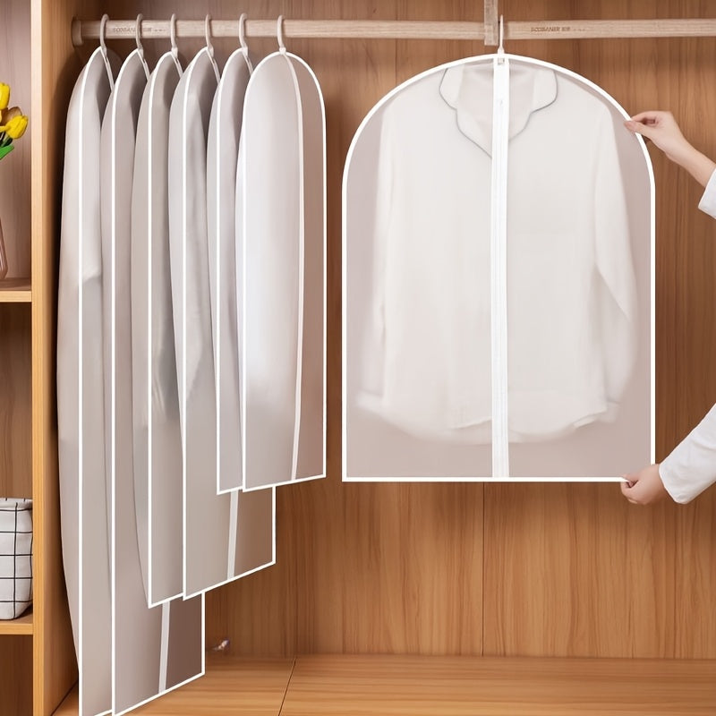 Garment Bag Set Transparent PEVA Water Repellent 25 Pack