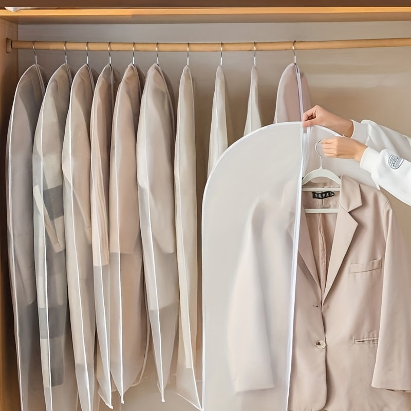 Garment Bag Set Transparent PEVA Water Repellent 25 Pack
