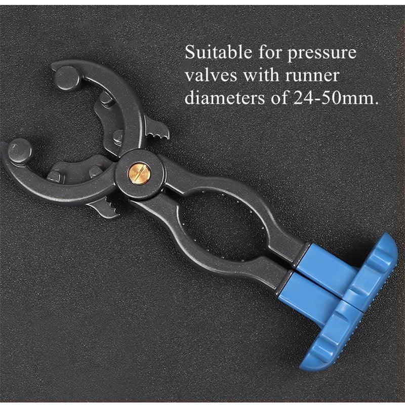 Gas Cylinder Valve Key Ergonomic Non-Slip Fits 24-50 mm