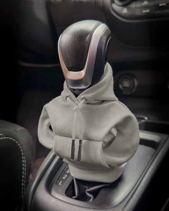 Gear Shift Cover Plush Fabric Universal Fit Machine Washable