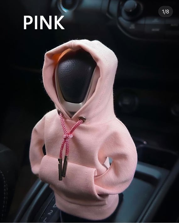Gear Shift Cover Plush Fabric Universal Fit Machine Washable