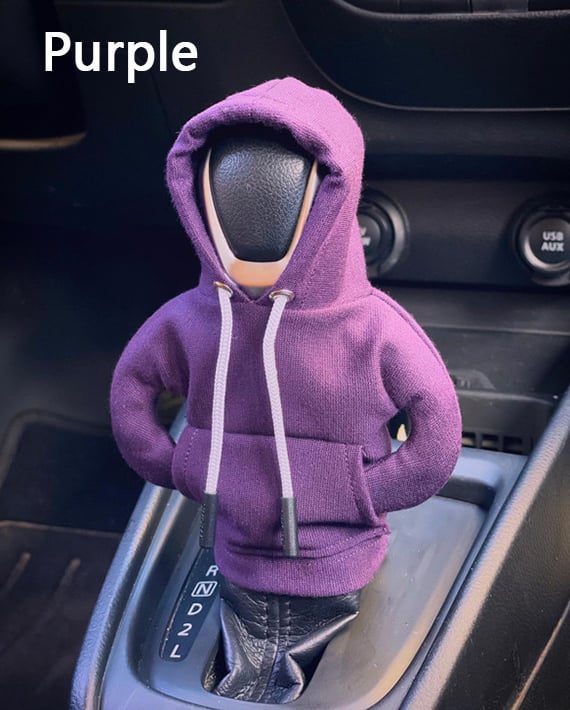 Gear Shift Cover Plush Fabric Universal Fit Machine Washable