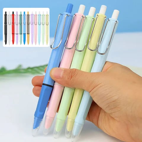 Gel Pen Set 15 Vibrant Colors Retractable Tips