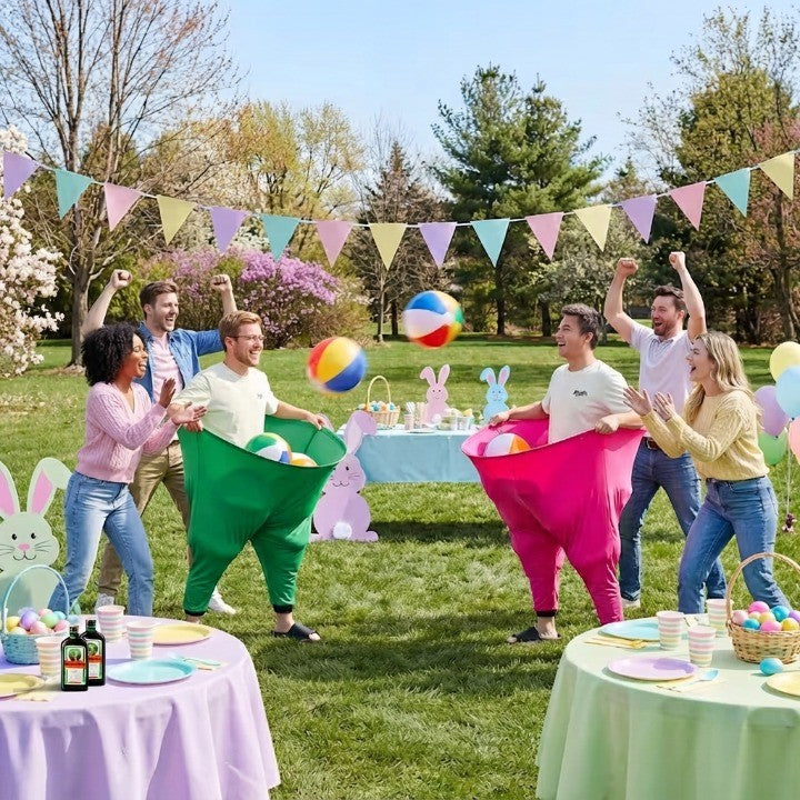 Giant Pants Catching Game Oversized Polyester Foam Balls