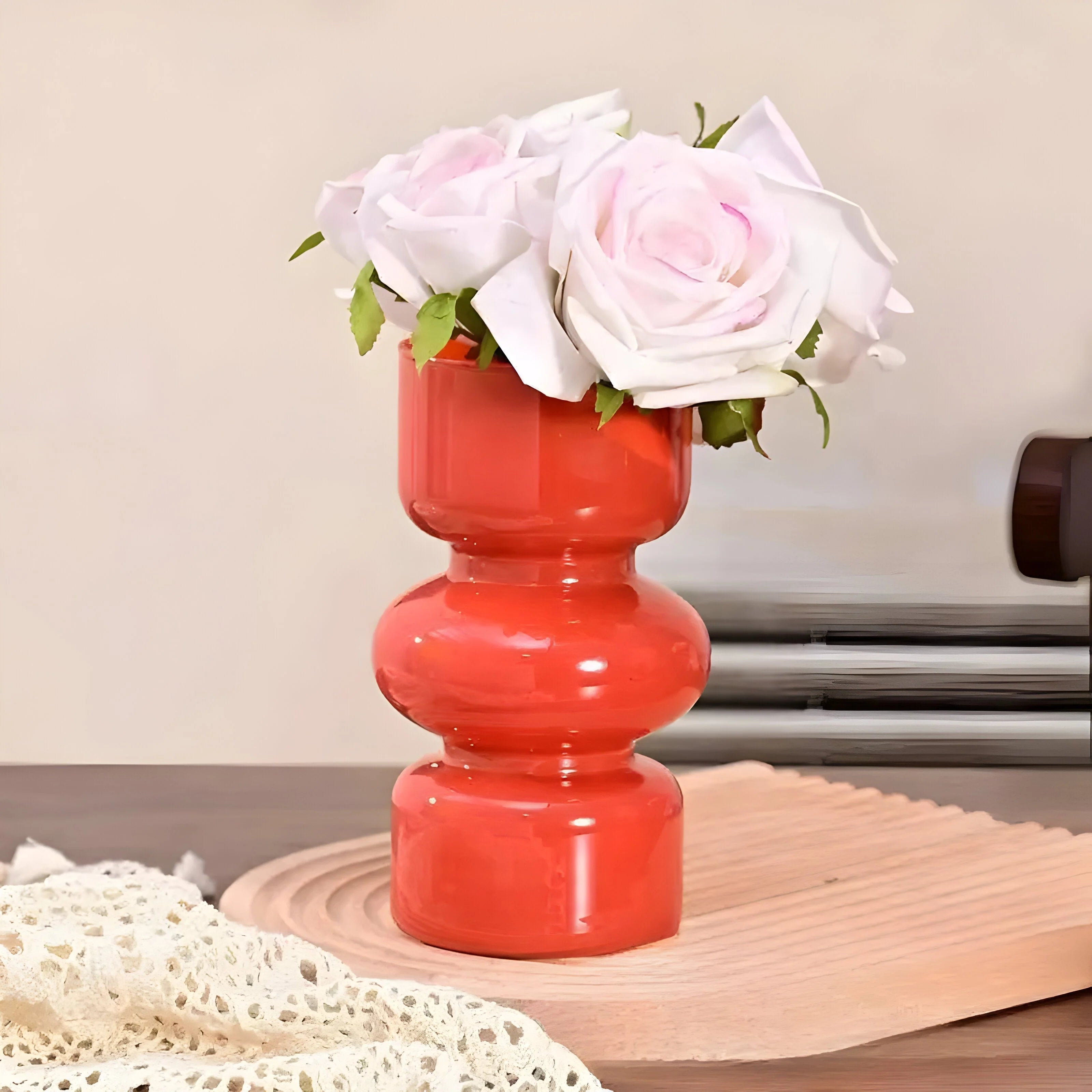 Glass Vase Retro Hydroponic Soil Free