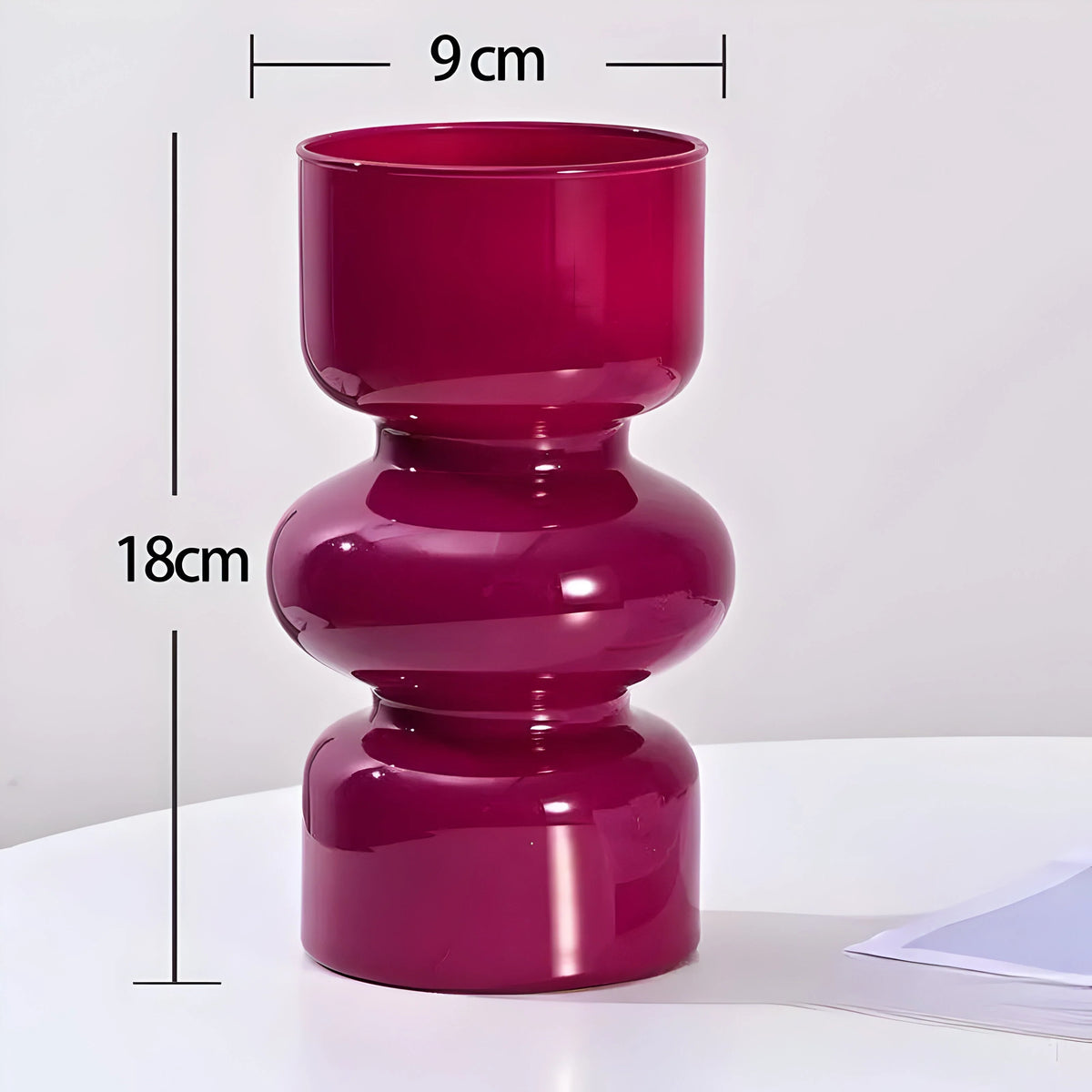 Glass Vase Retro Hydroponic Soil Free