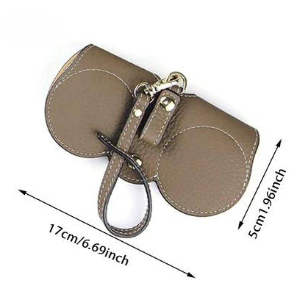 Glasses Case PU Leather Reinforced Padding & Magnetic Closure