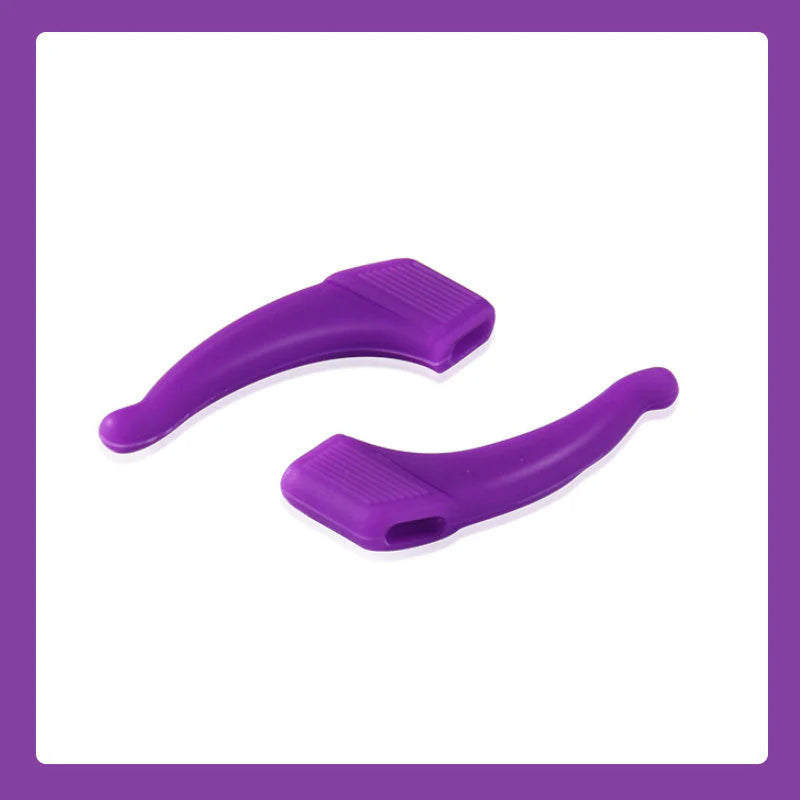Glasses Temple Tips Soft Silicone Anti-Slip Universal Fit