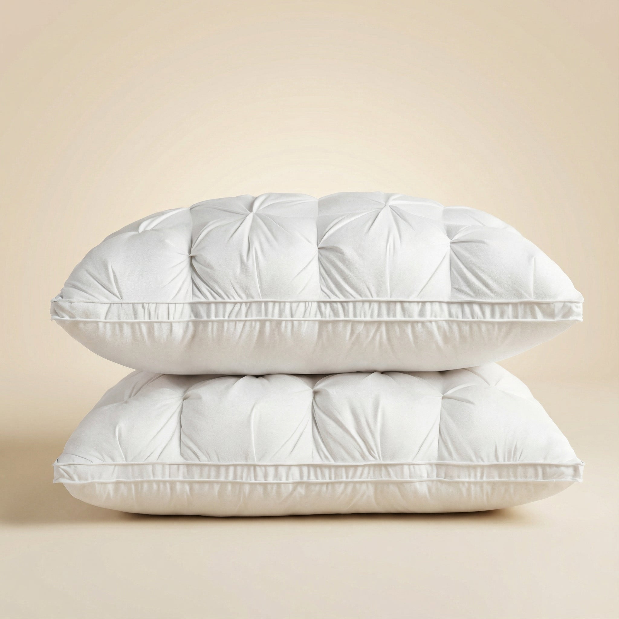 Goose Down Pillow Hotel-Soft Breathable Cotton Machine Washable