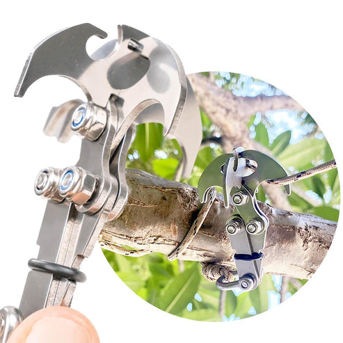 Grab Hook Stainless Steel Dual-Mode 198 lb Load Capacity