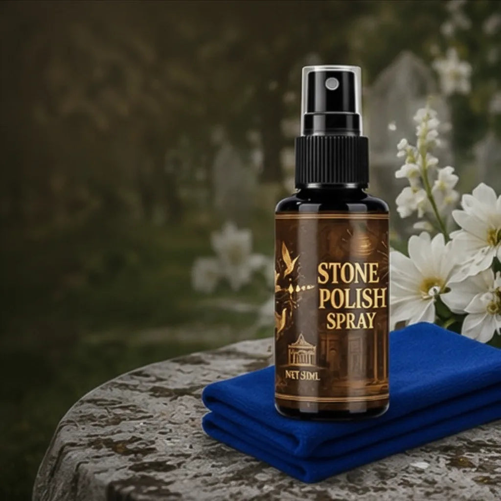 Gravestone Care Spray Gentle Cleaning & Invisible Protective Film