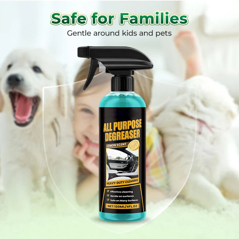 Grease Cleaner Multi-Surface Spray & Wipe 120ml