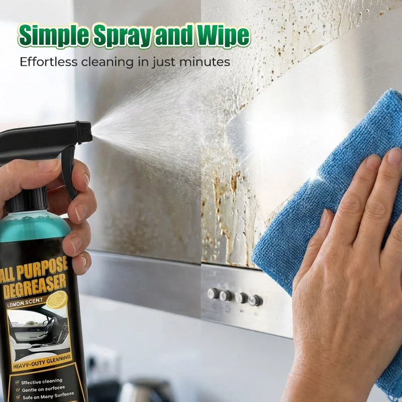 Grease Cleaner Multi-Surface Spray & Wipe 120ml