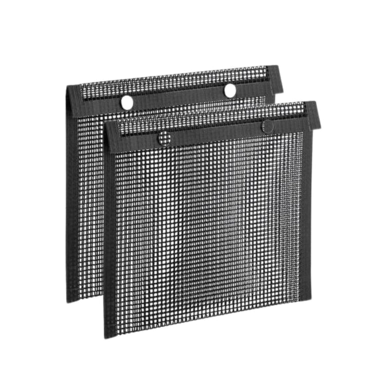 Grill Bags Non-Stick Mesh Dishwasher Safe Set of 2
