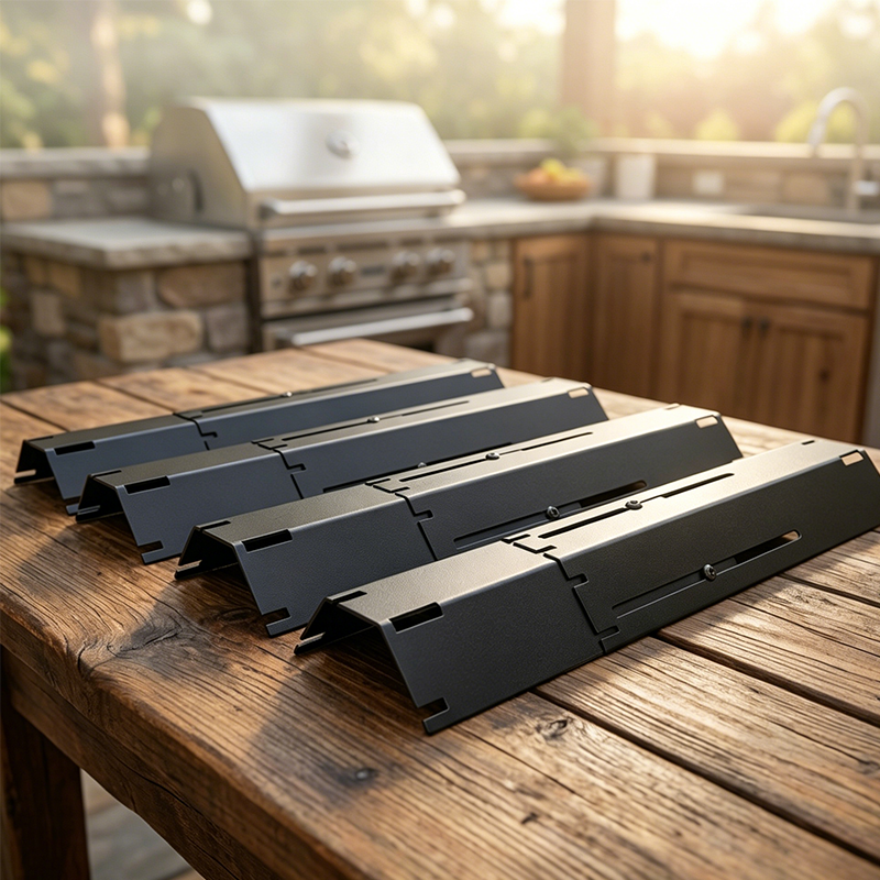 Grill Plate Porcelain-Coated Steel Even Heat Adjustable