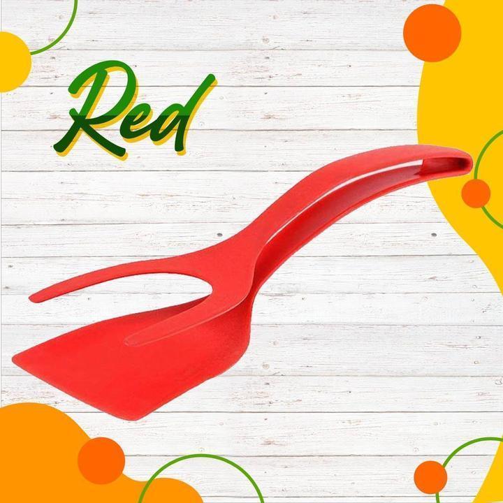 Grill Tongs 2-in-1 Silicone Tips Non-Slip Handle