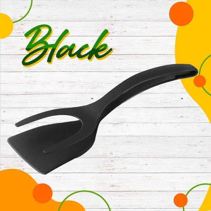 Grill Tongs 2-in-1 Silicone Tips Non-Slip Handle
