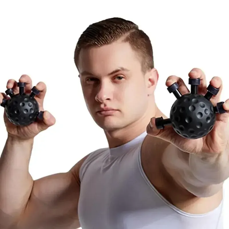 Grip Ball Trainer Adjustable Resistance Per Finger Strengthening
