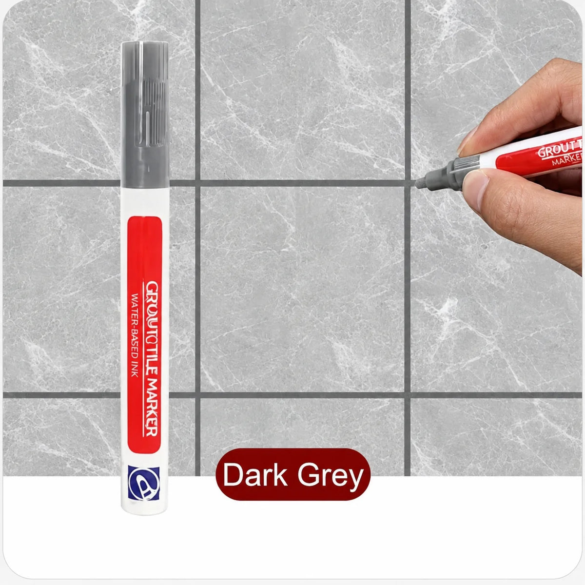 Grout Pen Covers Stains Waterproof & Mold-Resistant