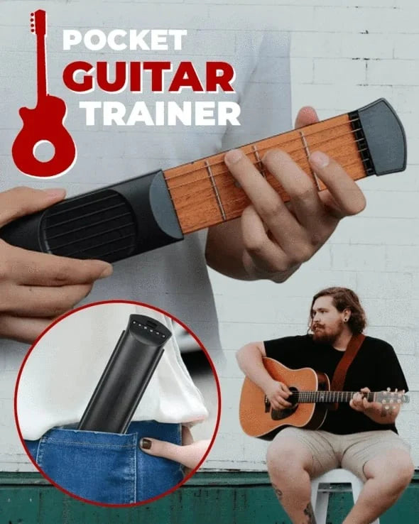Guitar Trainer Portable Real Strings Silent Mode