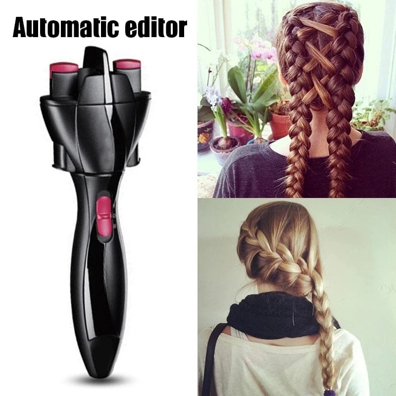 Hair Braiding Tool 360-Degree Rotating Anti-Snag Protection