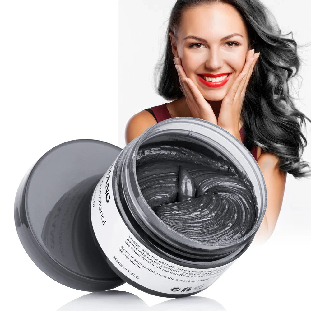 Hair Color Wax Plant-Based Washable Non-Sticky