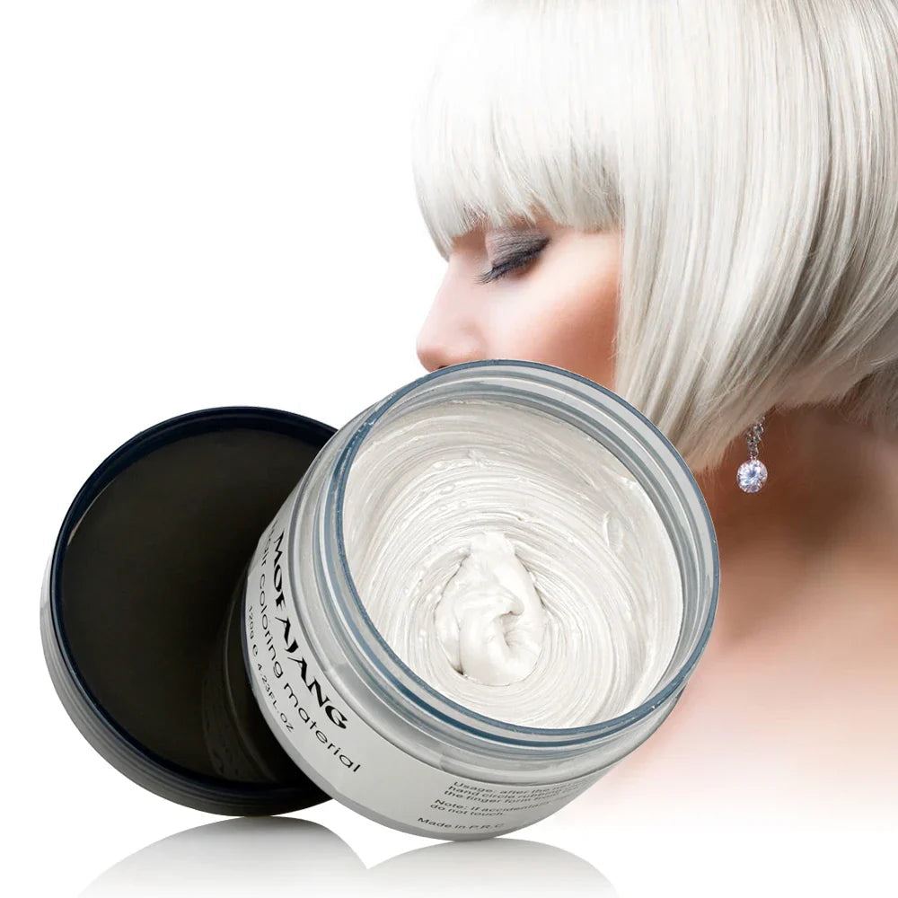 Hair Color Wax Plant-Based Washable Non-Sticky