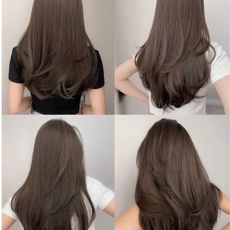 Hair Coloring Cream Integrated Comb Applicator Even Gray Coverage