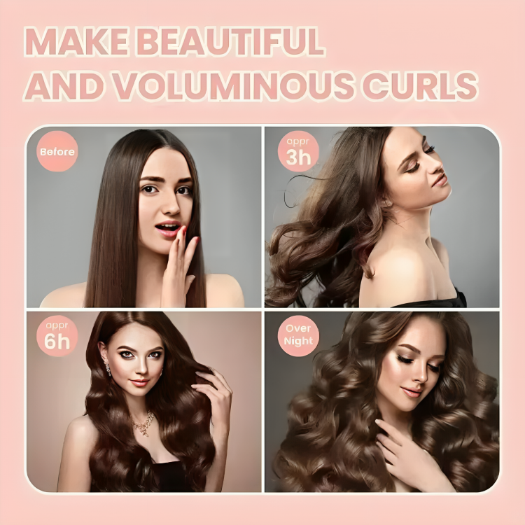 Hair Curlers Foam & Heat-Free Set of 3