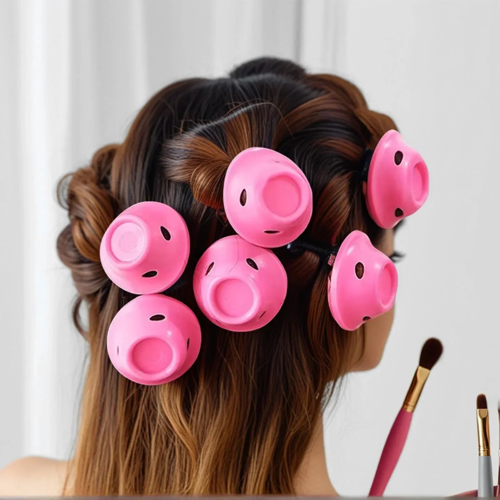 Hair Curlers Heatless Soft Silicone Reusable