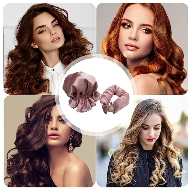 Hair Curlers Silk Heat-Free Set of 2